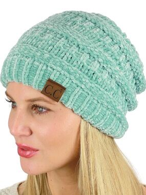 NWT C.C Mint Knit Beanie Hat